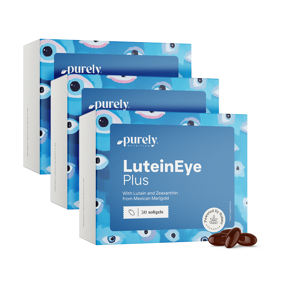 LuteinEye Plus - σύμπλεγμα με λουτεΐνη και ζεαξανθίνη