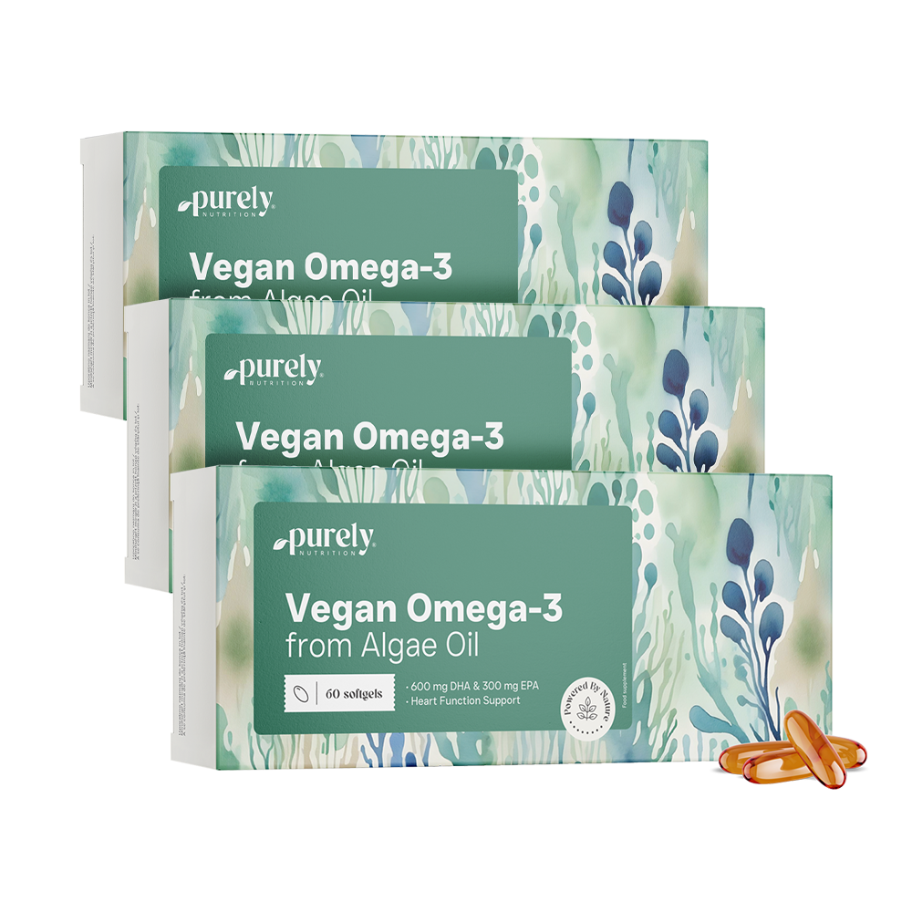 Vegan ωμέγα-3 1100 mg - από φύκια
